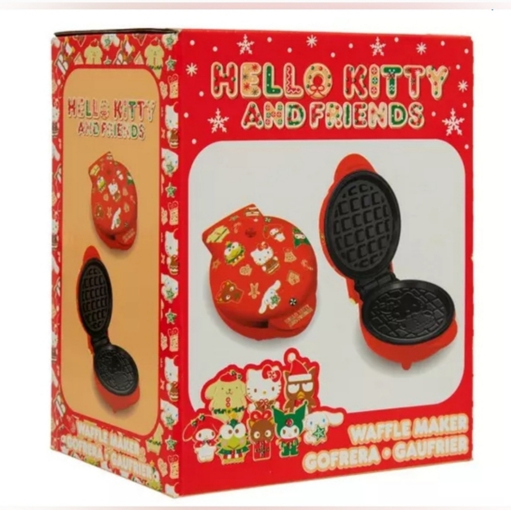 NEW Hello Kitty & Friends Waffle Maker - Picture 2 of 6